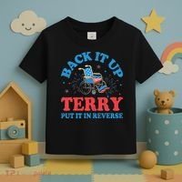 Back It Up Terry Put It In Reverse 4th Of July Fireworks Toddler T-Shirt thumb 3