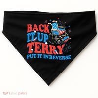 Back It Up Terry Put It In Reverse 4th Of July Fireworks USA-Made Doggie Bandana thumb 0