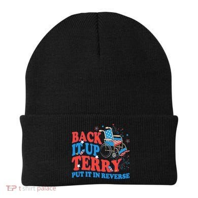 Back It Up Terry Put It In Reverse 4th Of July Fireworks Beanie