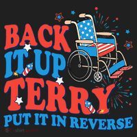 Back It Up Terry Put It In Reverse 4th Of July Fireworks Beanie thumb 2