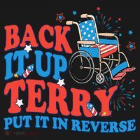 Back It Up Terry Put It In Reverse 4th Of July Fireworks Women's Tank Top thumb 5