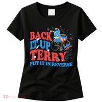 Back It Up Terry Put It In Reverse 4th Of July Fireworks Women's T-Shirt thumb 0