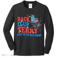 Back It Up Terry Put It In Reverse 4th Of July Fireworks Kids Long Sleeve Shirt thumb 0