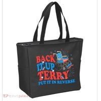 Back It Up Terry Put It In Reverse 4th Of July Fireworks Tote Bag thumb 2