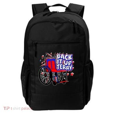 Back It Up Terry Fireworks Wheelchair Backpack