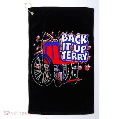 Back It Up Terry Fireworks Wheelchair Golf Towel