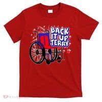 Back It Up Terry Fireworks Wheelchair T-Shirt thumb 0