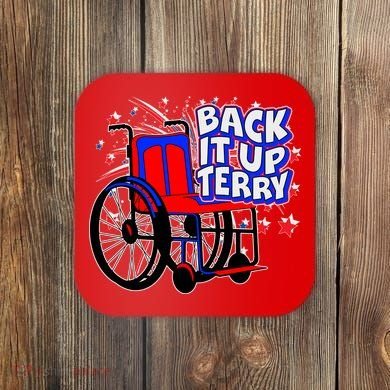 Back It Up Terry Fireworks Wheelchair Coaster