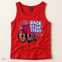 Back It Up Terry Fireworks Wheelchair Tank Top thumb 2