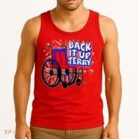 Back It Up Terry Fireworks Wheelchair Tank Top thumb 3