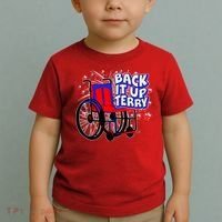 Back It Up Terry Fireworks Wheelchair Toddler T-Shirt thumb 2