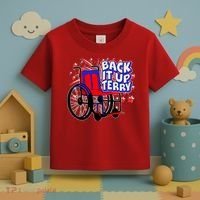 Back It Up Terry Fireworks Wheelchair Toddler T-Shirt thumb 3
