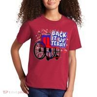 Back It Up Terry Fireworks Wheelchair Kids T-Shirt thumb 2