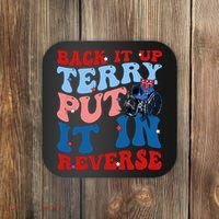 Back It Up Terry Put It In Reverse Funny 4th Of July Coaster thumb 0