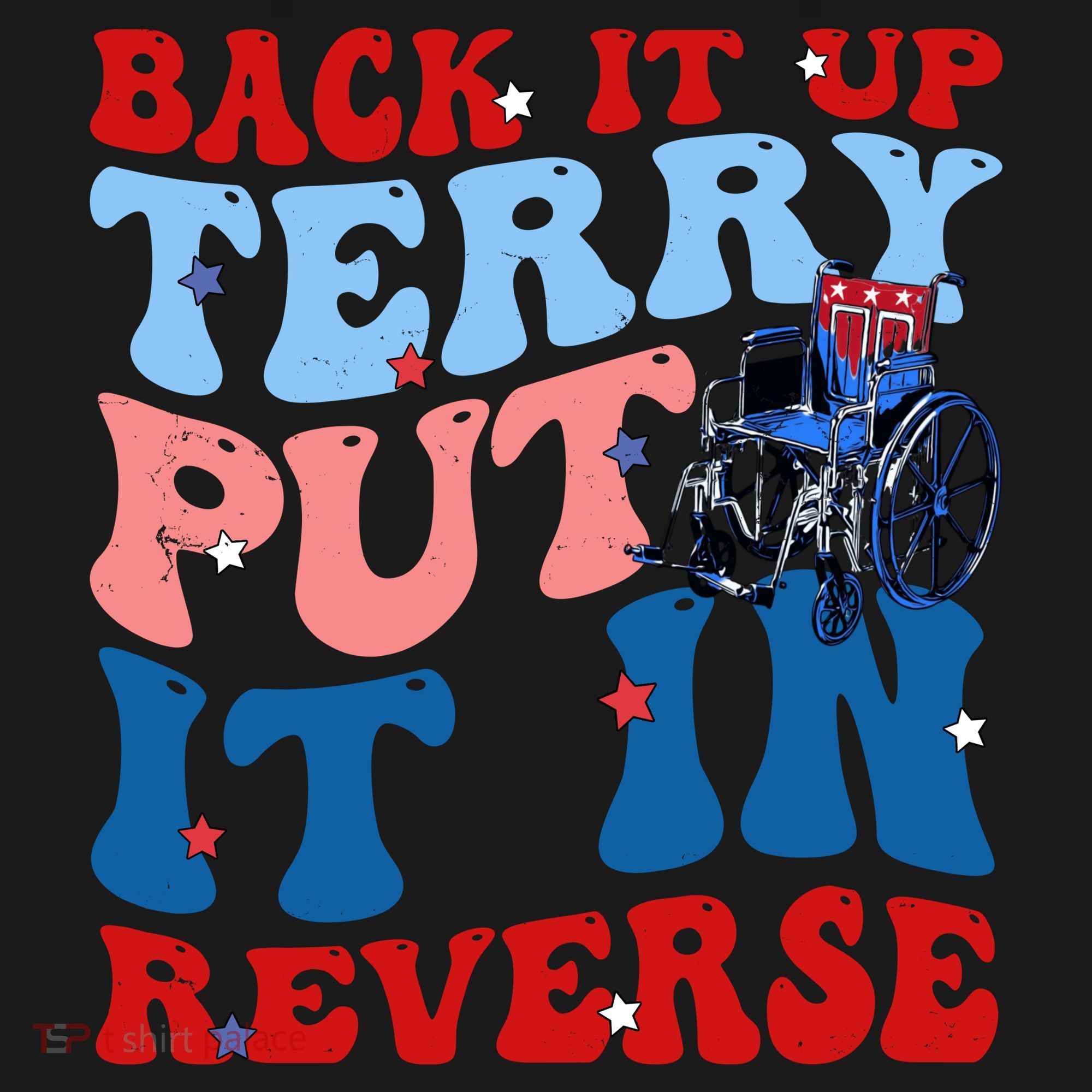 Back It Up Terry Put It In Reverse Funny 4th Of July Toddler Hoodie