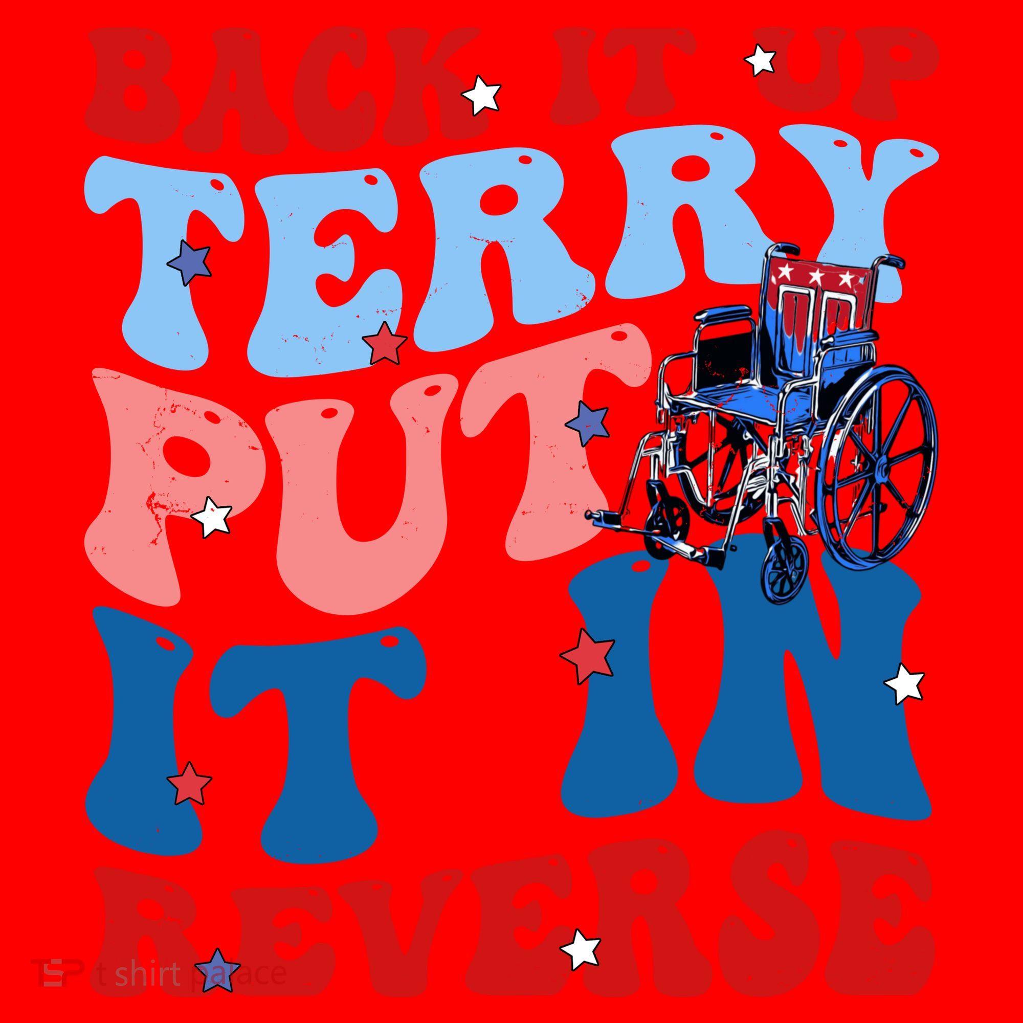 Back It Up Terry Put It In Reverse Funny 4th Of July Santa Hat