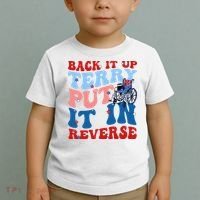 Back It Up Terry Put It In Reverse Funny 4th Of July Toddler T-Shirt thumb 2