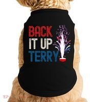 Back It Up Terry 4th Of July Doggie Tank thumb 0