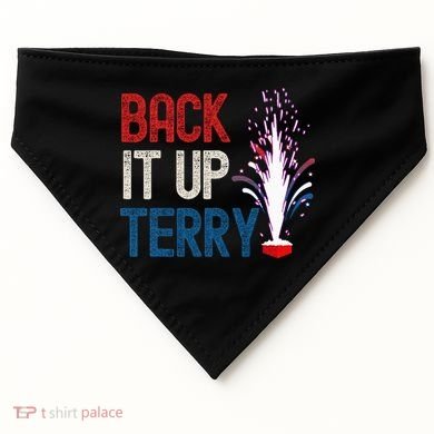 Back It Up Terry 4th Of July USA-Made Doggie Bandana