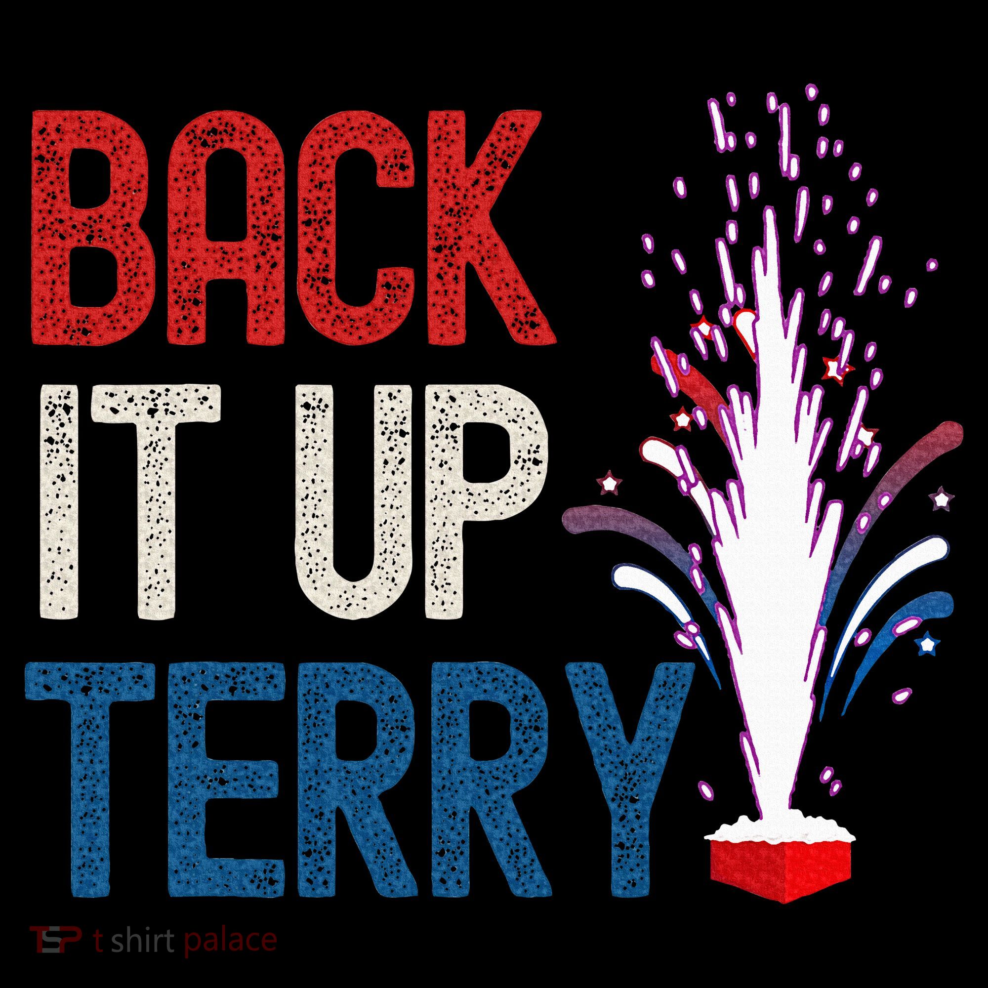 Back It Up Terry 4th Of July Women's Hoodie