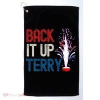 Back It Up Terry 4th Of July Golf Towel thumb 0