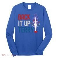 Back It Up Terry 4th Of July Long Sleeve Shirt thumb 0