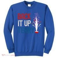 Back It Up Terry 4th Of July Sweatshirt thumb 0