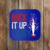Back It Up Terry 4th Of July Coaster thumb 0