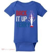 Back It Up Terry 4th Of July Baby Bodysuit thumb 0