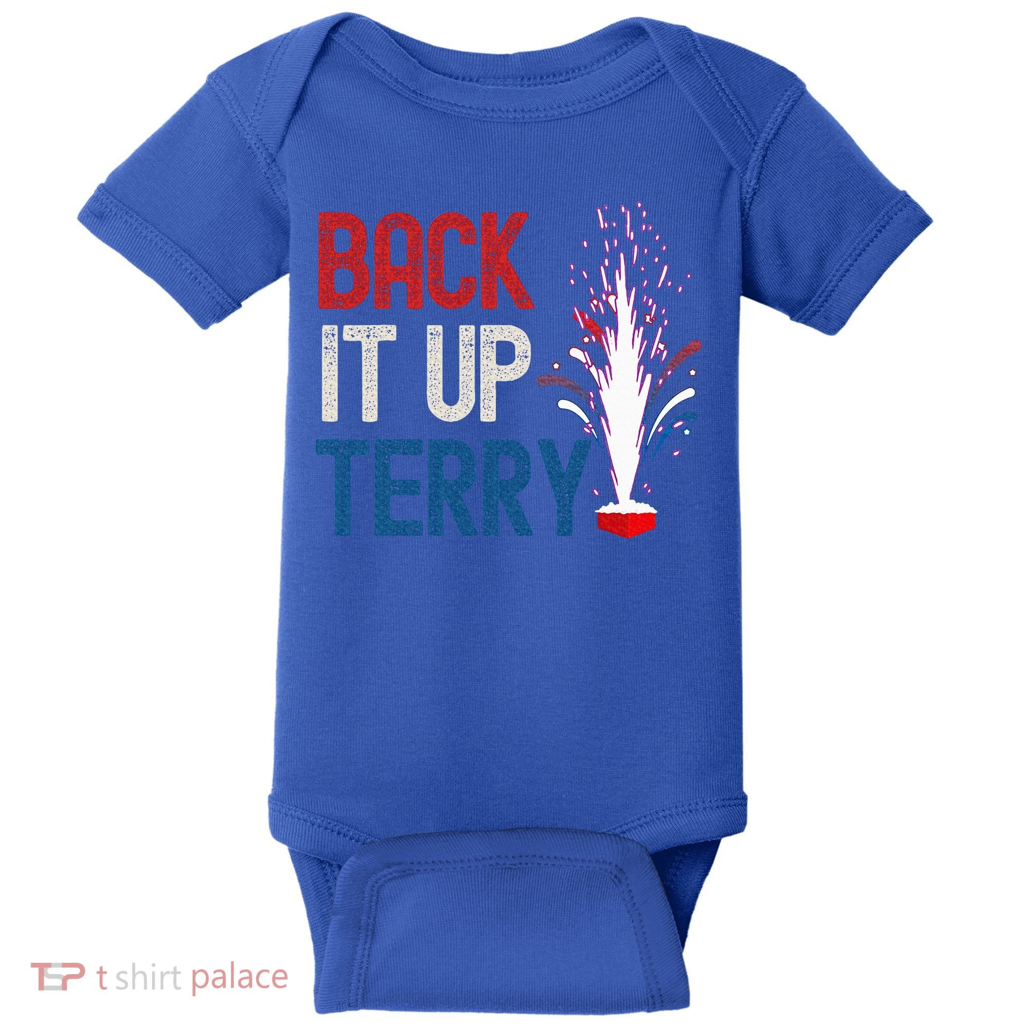 Back It Up Terry 4th Of July Baby Bodysuit