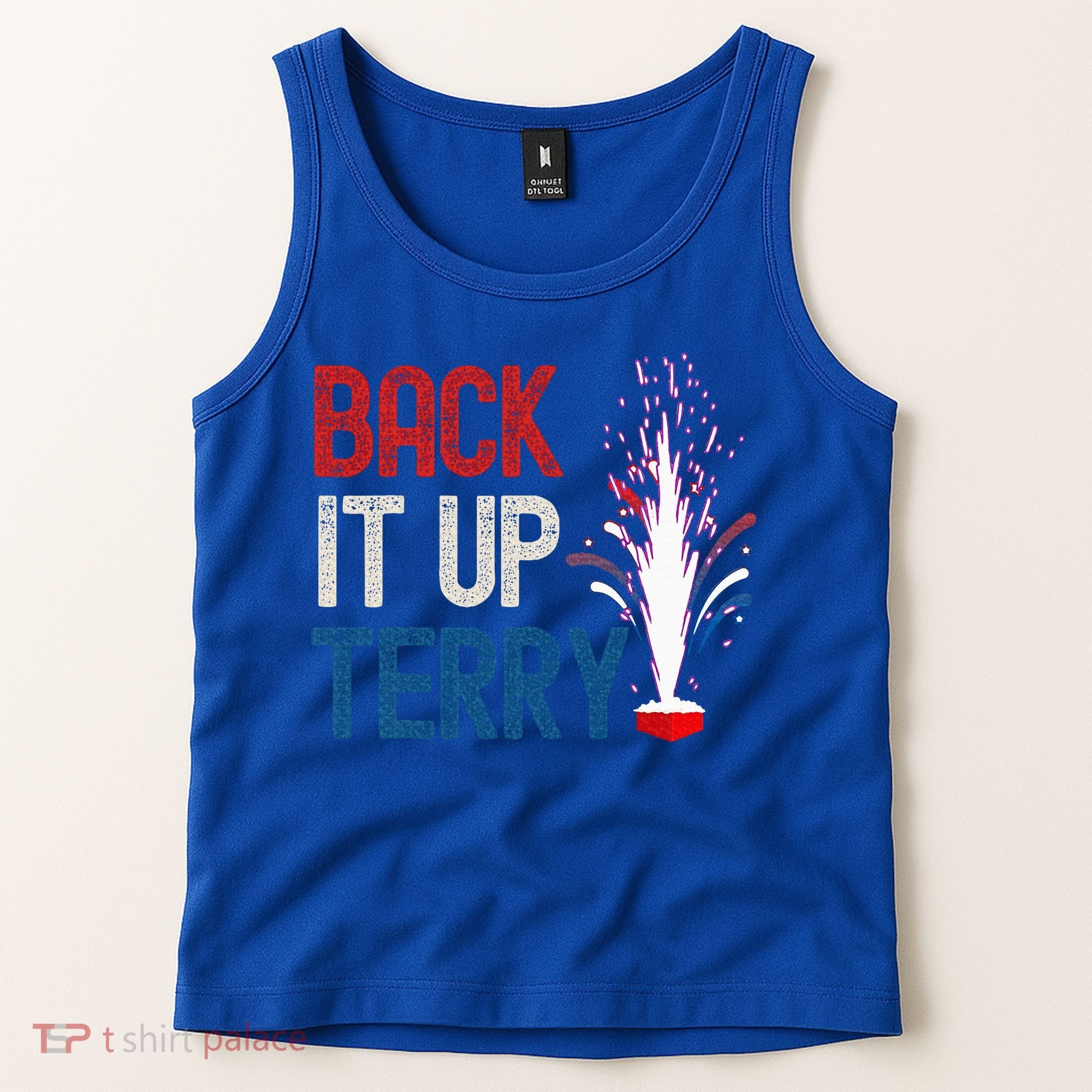 Back It Up Terry 4th Of July Tank Top