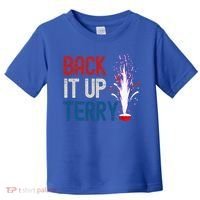 Back It Up Terry 4th Of July Toddler T-Shirt thumb 0