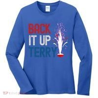 Back It Up Terry 4th Of July Women's Long Sleeve Shirt thumb 0
