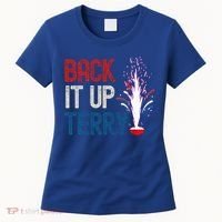 Back It Up Terry 4th Of July Women's T-Shirt thumb 0