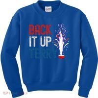 Back It Up Terry 4th Of July Kids Sweatshirt thumb 0
