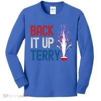 Back It Up Terry 4th Of July Kids Long Sleeve Shirt thumb 0