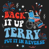 Back It Up Terry Put It In Reverse 4th Of July Women's Sweatshirt thumb 2