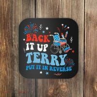 Back It Up Terry Put It In Reverse 4th Of July Coaster thumb 0