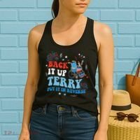Back It Up Terry Put It In Reverse 4th Of July Women's Tank Top thumb 2