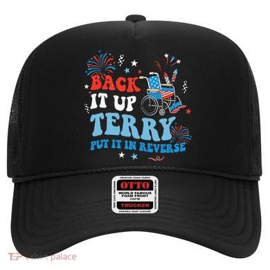 Back It Up Terry Put It In Reverse 4th Of July Hat