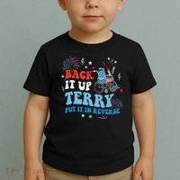 Back It Up Terry Put It In Reverse 4th Of July Toddler T-Shirt thumb 2