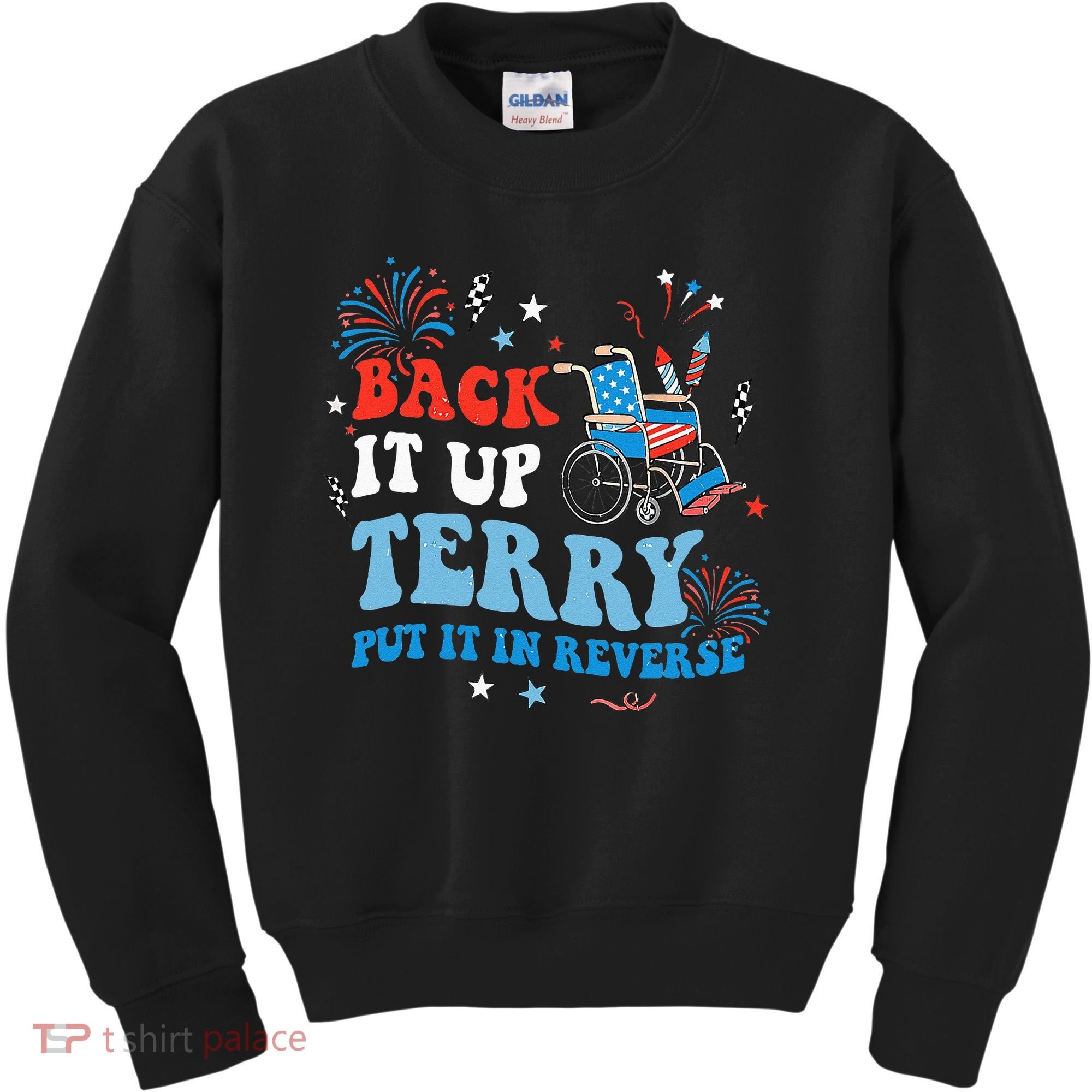 Back It Up Terry Put It In Reverse 4th Of July Kids Sweatshirt