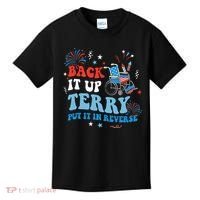 Back It Up Terry Put It In Reverse 4th Of July Kids T-Shirt thumb 0
