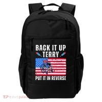Back It Up Terry Put It In Reverse 4th Of July Usa Backpack thumb 0