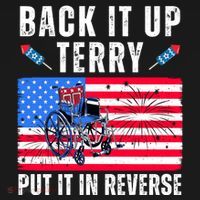 Back It Up Terry Put It In Reverse 4th Of July Usa Backpack thumb 2