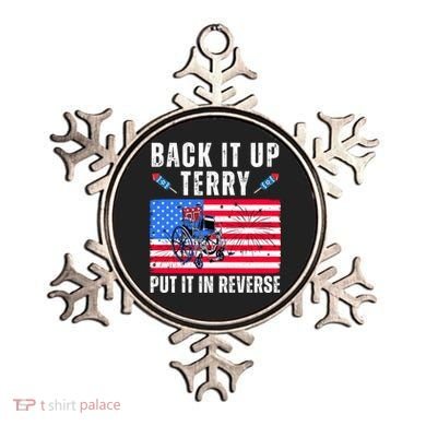 Back It Up Terry Put It In Reverse 4th Of July Usa Ornament
