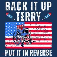 Back It Up Terry Put It In Reverse 4th Of July Usa Women's Hoodie thumb 2
