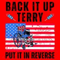 Back It Up Terry Put It In Reverse 4th Of July Usa Santa Hat thumb 1