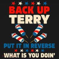 Back It Up Terry Put It In Reverse July 4th Fireworks Terry Polo thumb 3