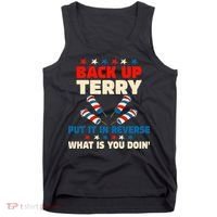 Back It Up Terry Put It In Reverse July 4th Fireworks Terry Tank Top thumb 0